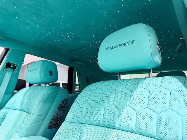 Rolls-Royce Phantom 6.8 V12 MSY-Style Bespoke Carbon TiffanyBlue Ansicht 27