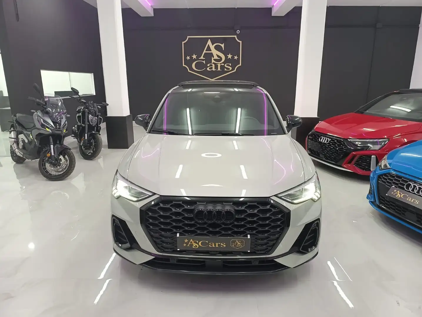 Audi Q3 SPB 35 TDI S tronic S line edition Gris - 2