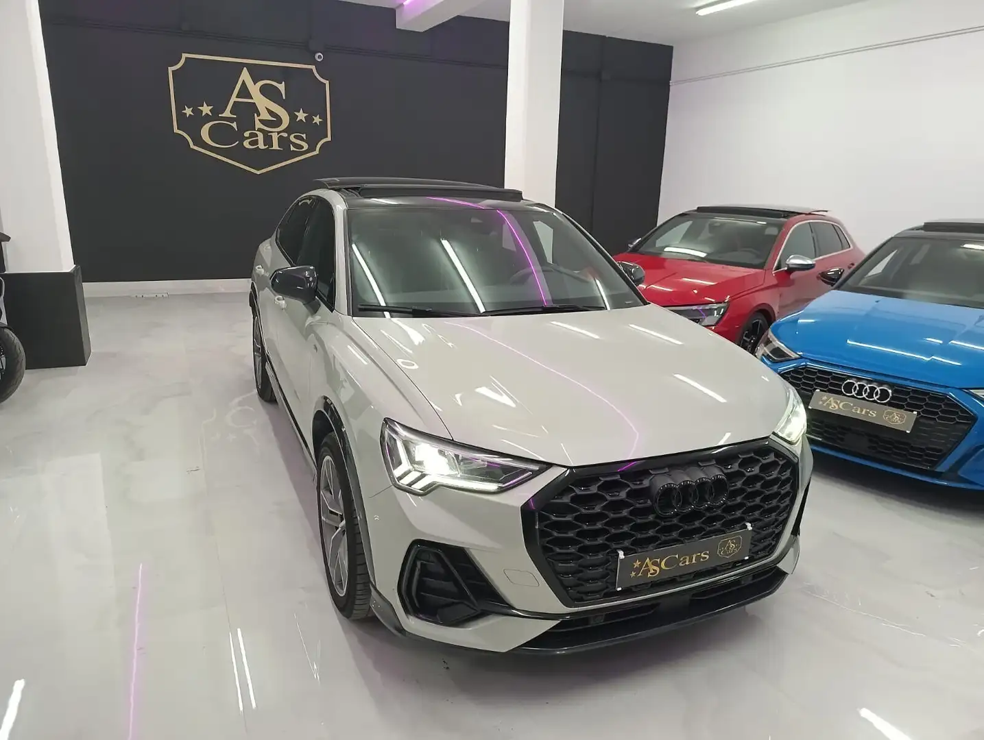 Audi Q3 SPB 35 TDI S tronic S line edition Gris - 1