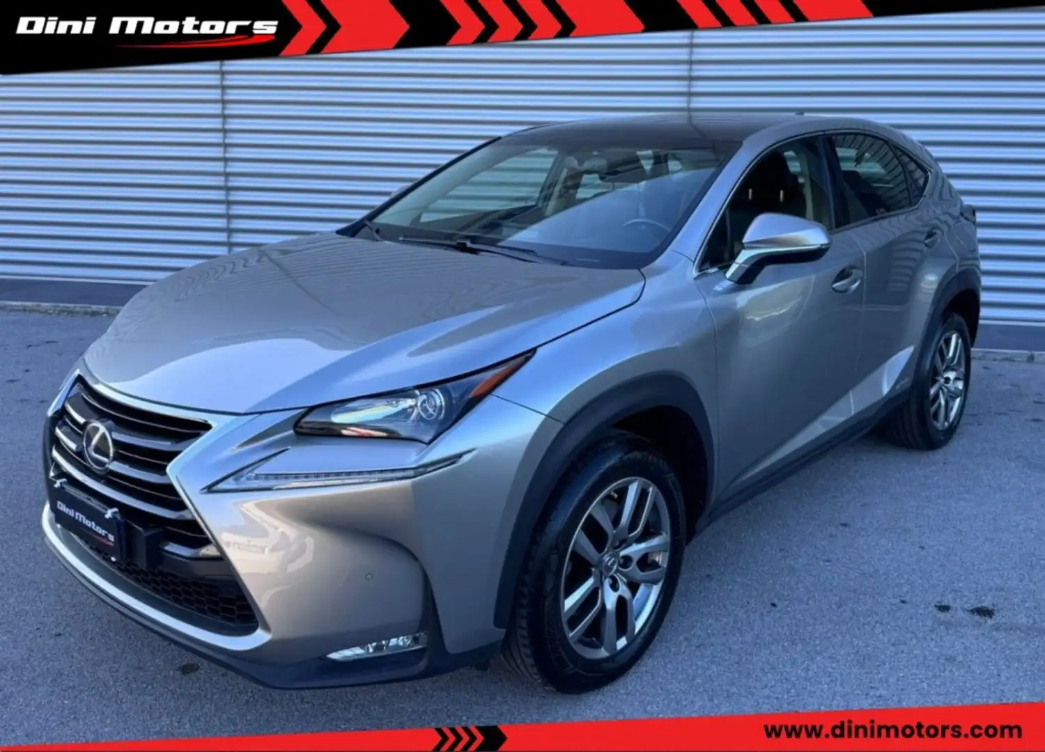 Lexus NX 300 Hybrid NX300h 4x4 AUTOMATICA AWD 4WD TETTO LED Grigio - 1