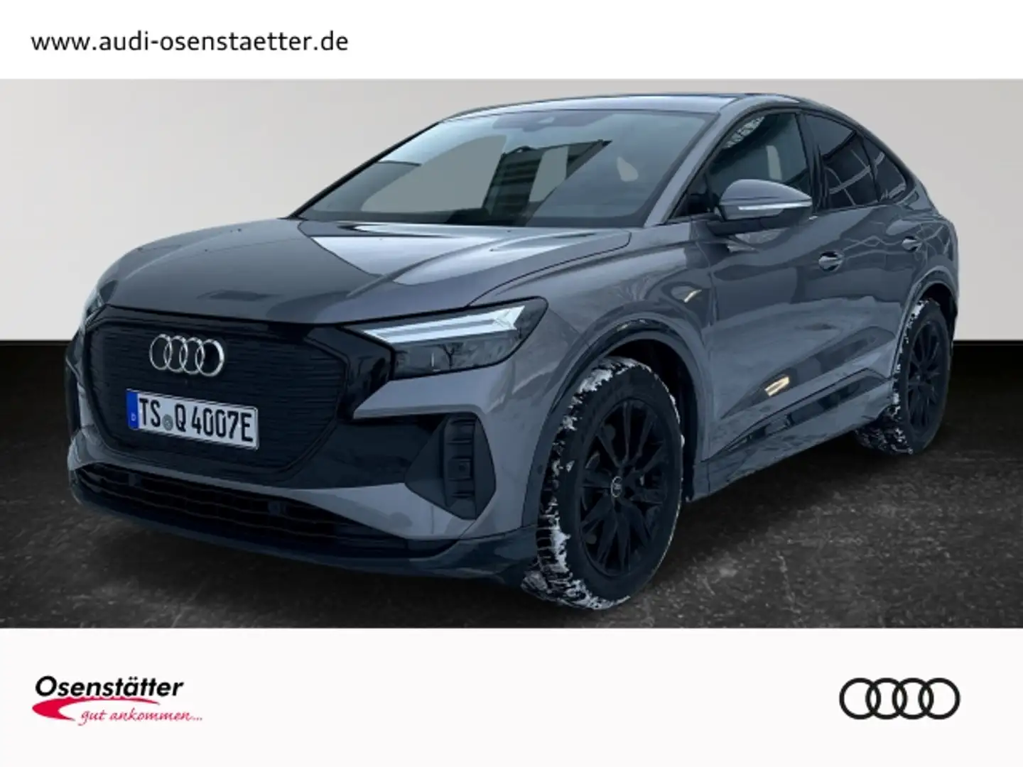 Audi Q4 e-tron Sportback 45 e-tron advanced qu Navi Klima SHZ LED Grau - 1