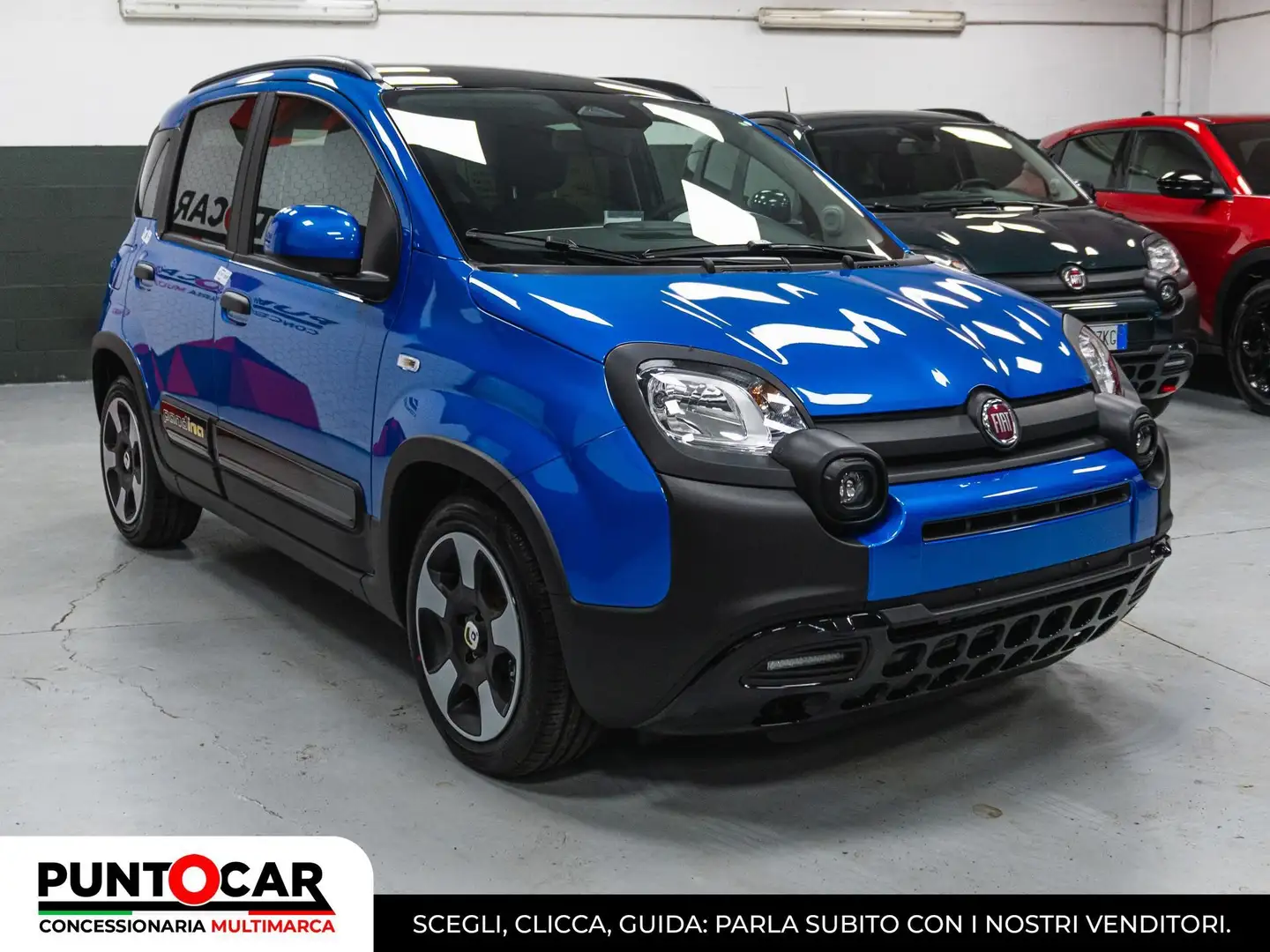 Fiat Panda Panda Cross 1.0 FireFly S&S Hybrid PROMO FLEX Azul - 2