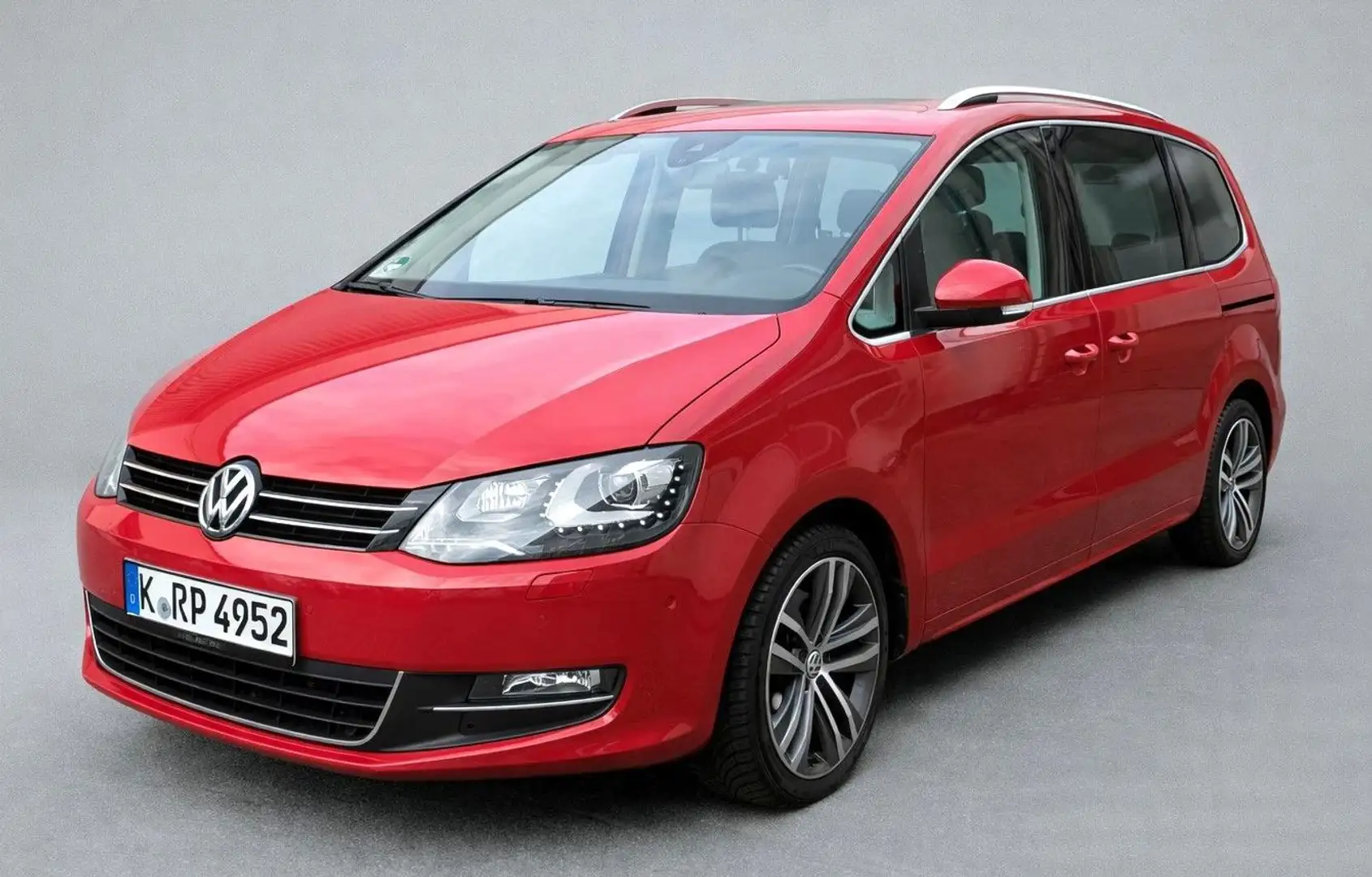 Volkswagen Sharan 2.0 TDI DSG Highl. LEDER/PANO/KAMERA/LED Rot - 1