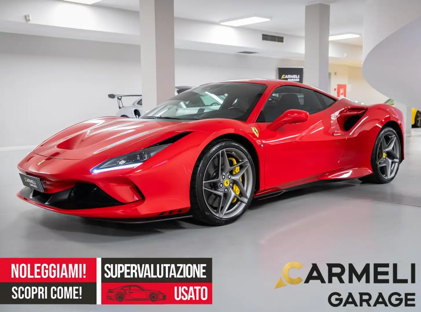 Ferrari F8 Tributo IVA ESPOSTA-SEDILI RACING-VOLANTE CARBONIO Rouge - 1