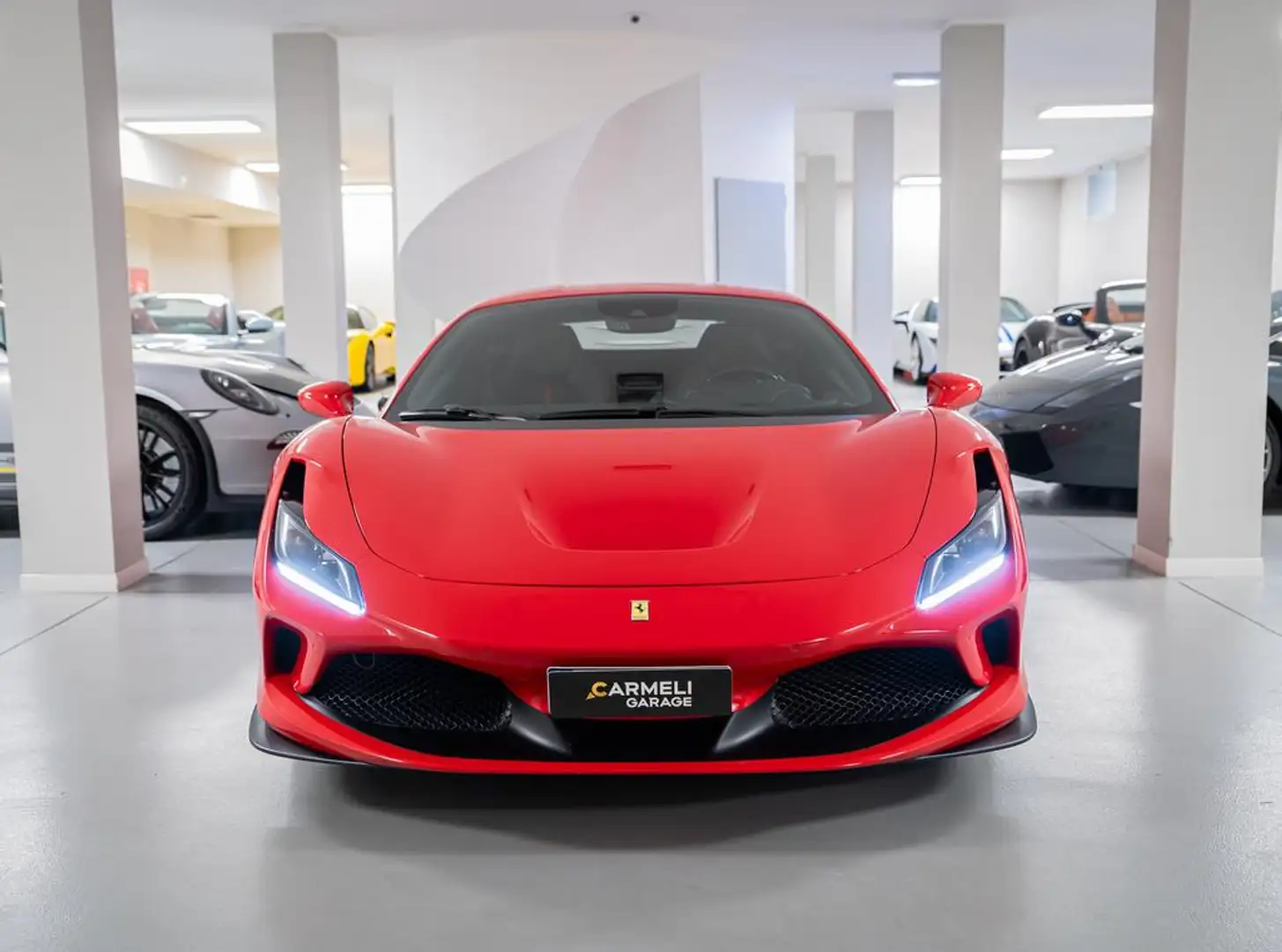 Ferrari F8 Tributo IVA ESPOSTA-SEDILI RACING-VOLANTE CARBONIO Rouge - 2