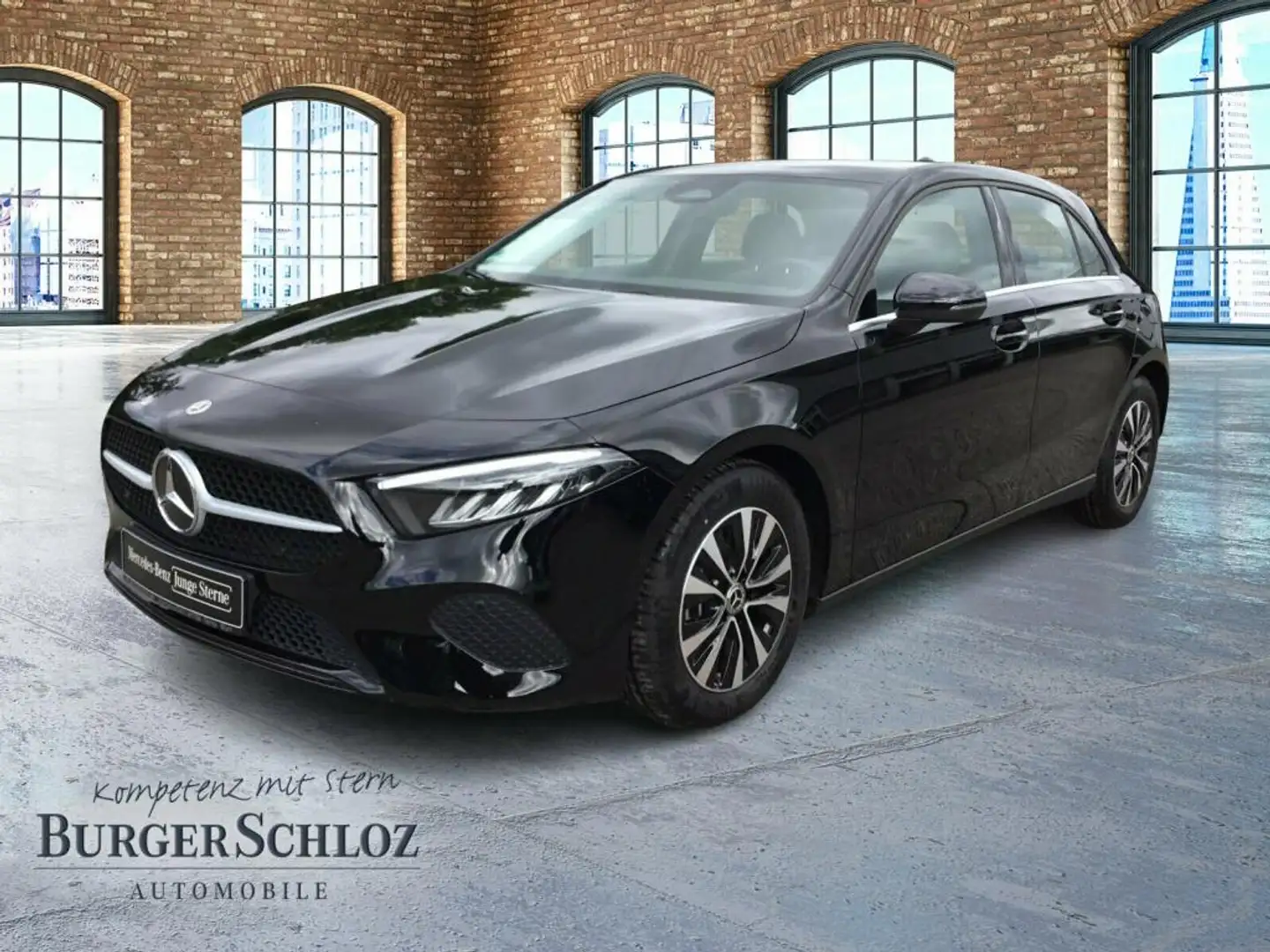 Mercedes-Benz A 180 AUT DynLicht Fernlichtass. Kam. KlimaA LED Schwarz - 1