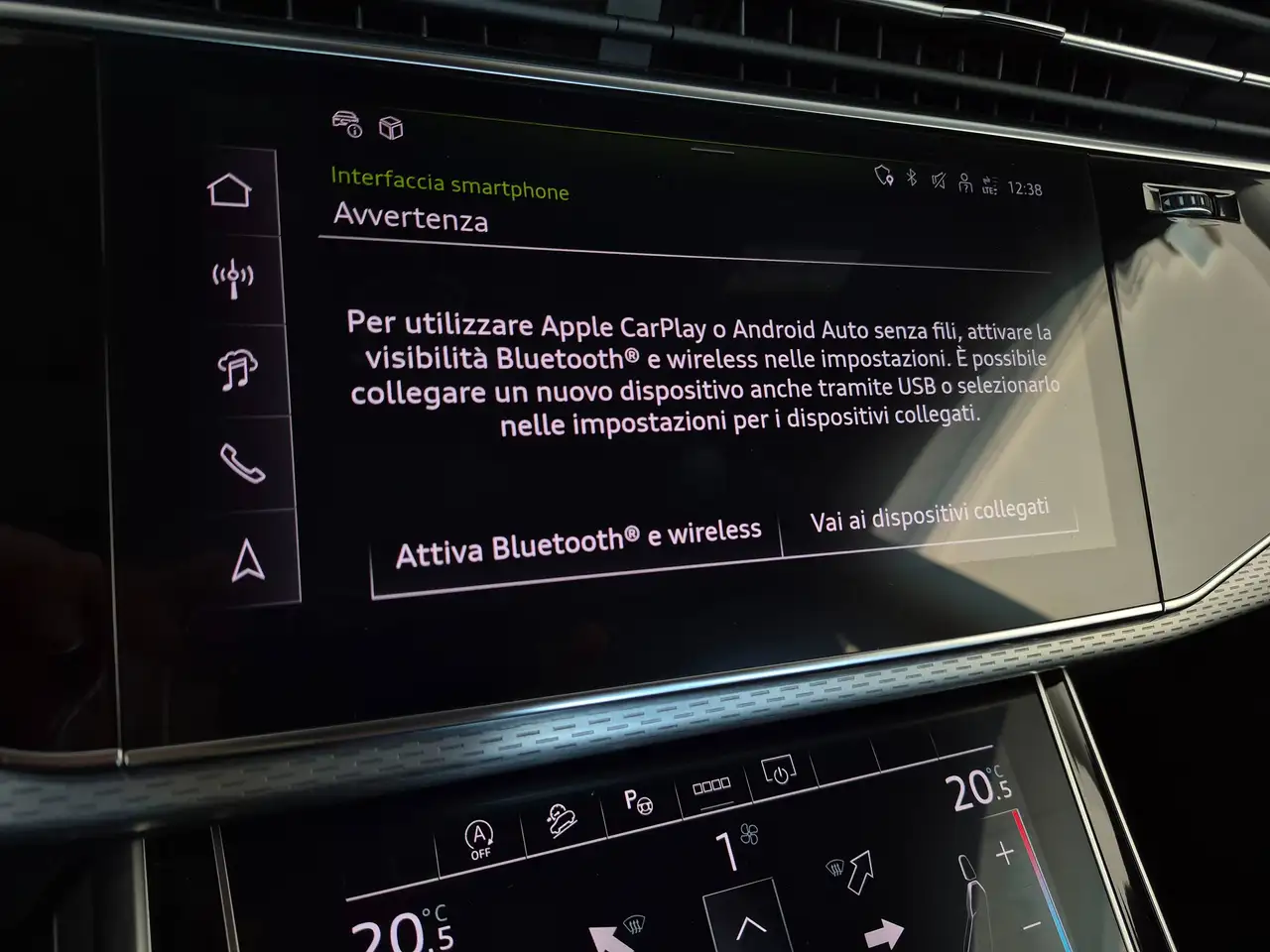 Audi Q8 45 TDI S LINE QUATTRO TIPTRONIC SOSPENSIONI ADATTIVE LASER C.21" APPLE CAR PLAY/ANDROID AUTO, миниатюра 15