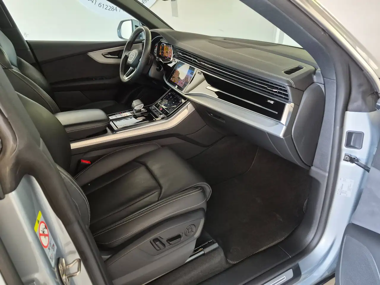 Audi Q8 45 TDI S LINE QUATTRO TIPTRONIC SOSPENSIONI ADATTIVE LASER C.21" APPLE CAR PLAY/ANDROID AUTO, миниатюра 9