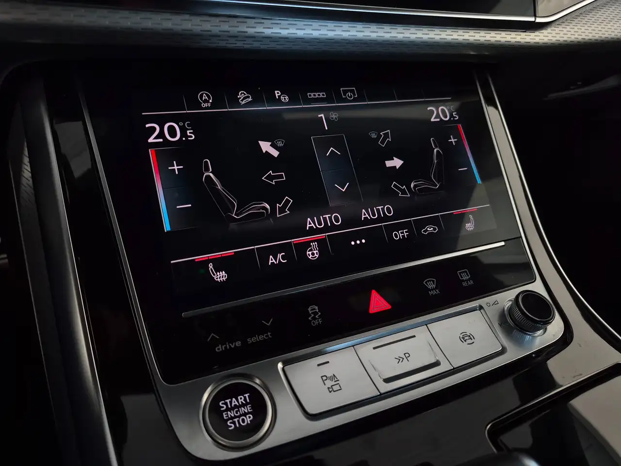 Audi Q8 45 TDI S LINE QUATTRO TIPTRONIC SOSPENSIONI ADATTIVE LASER C.21" APPLE CAR PLAY/ANDROID AUTO, миниатюра 14
