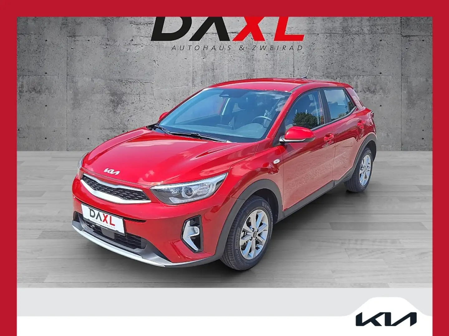Kia Stonic 1,2 DPI ISG Titan *P1-P2* *DAXL AKTION* Rouge - 1