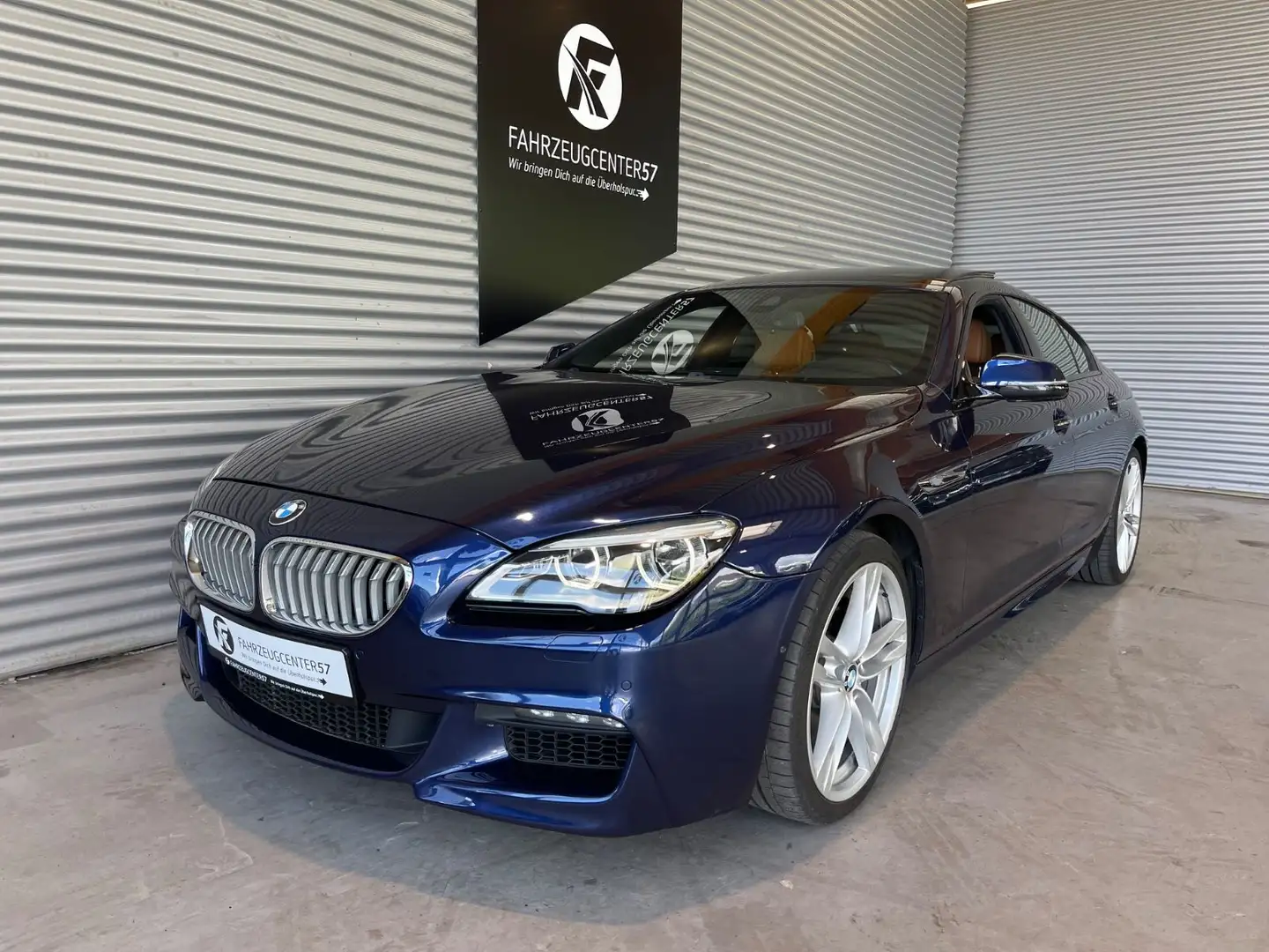 BMW 650 650i Gran Coupé/LED/CARPLAY/HUD/B&W/360° Blue - 2