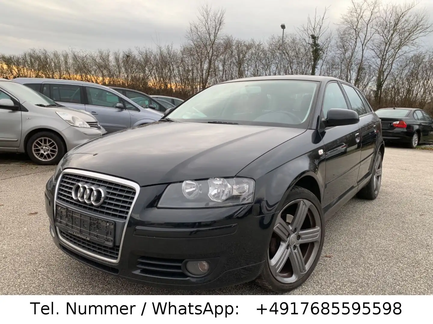 Audi A3 Sportback 1.6 Ambition Schwarz - 1