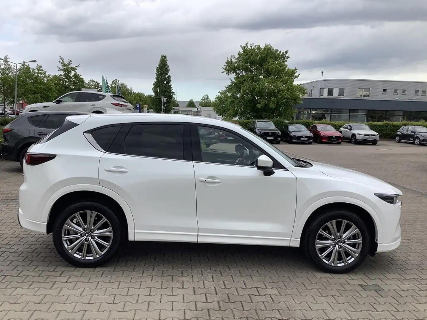 Mazda CX-5 2.2 D184 AWD Sports-Line Plus Garantie 07/28 Blanc - 2