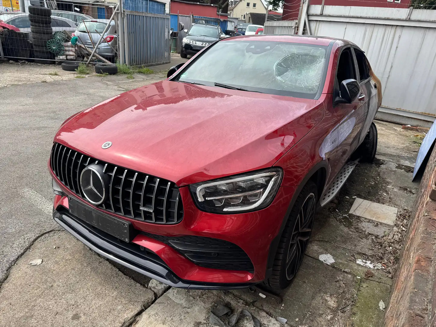 Mercedes-Benz GLC 43 AMG GLC 43 AMG 4Matic Coupé Automatik 360° 1. HD Rot - 2