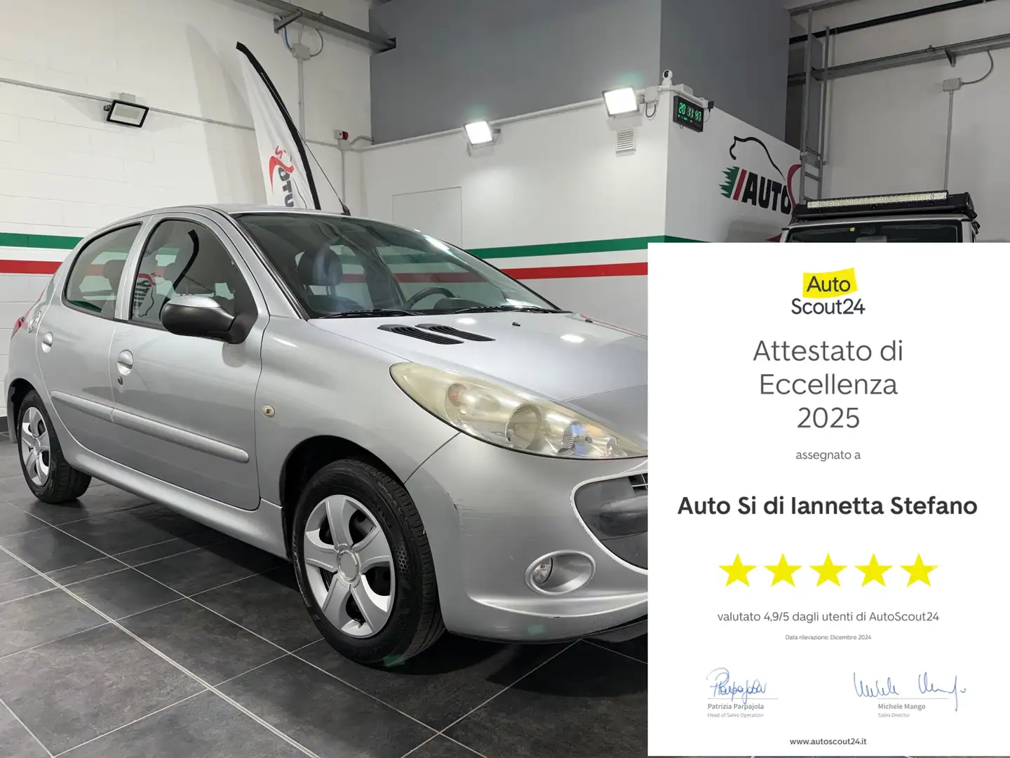 Peugeot 206 Gpl Plateado - 1