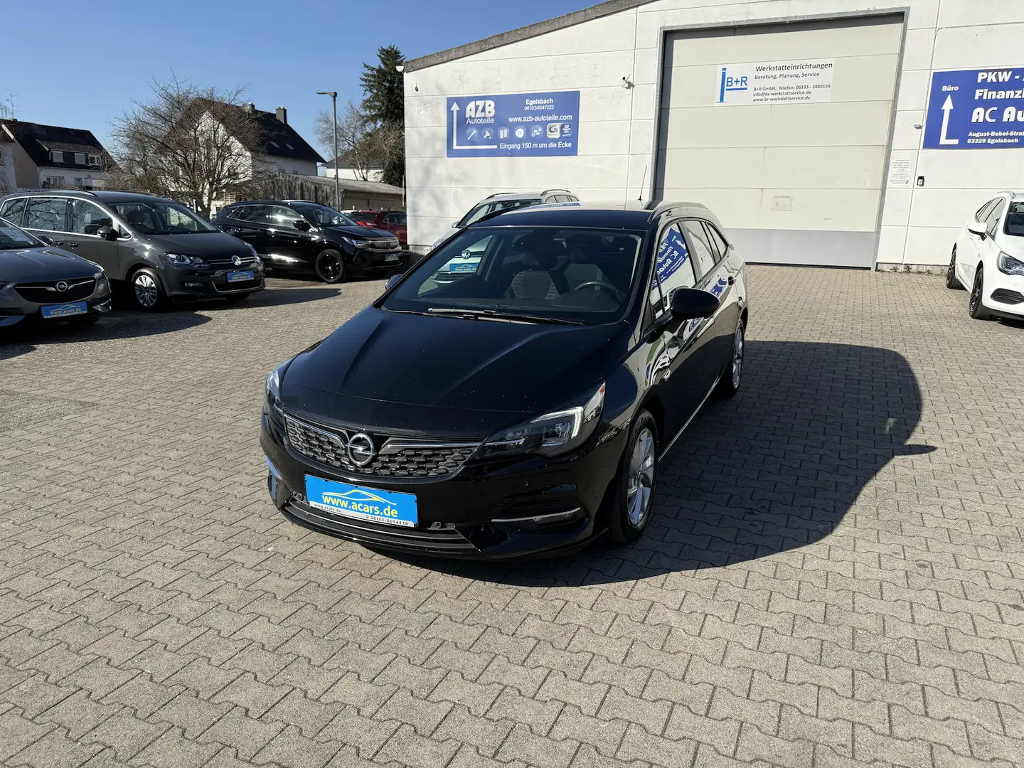 Opel Astra Business 1,5 CDTI Aut LED TEMP PDCv+h AHK Alu16 E6 Schwarz - 1