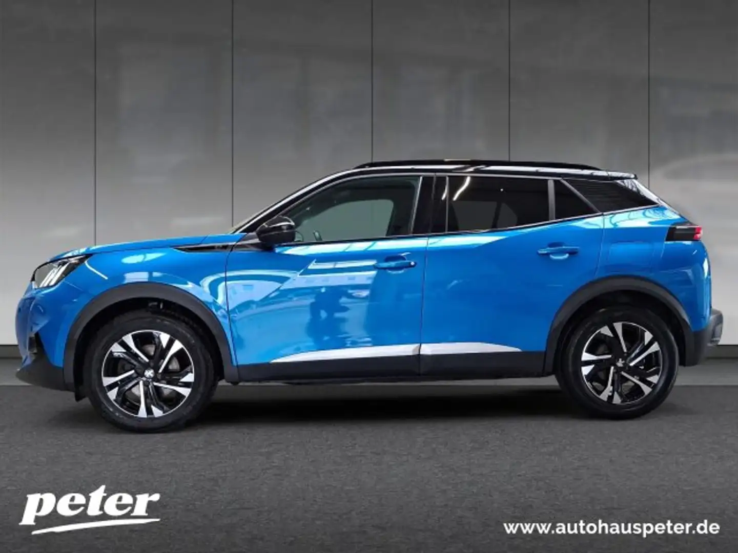 Peugeot e-2008 e-2008 GT +11KW OBC+Navi+SHZ+LED+Kamera Blau - 2