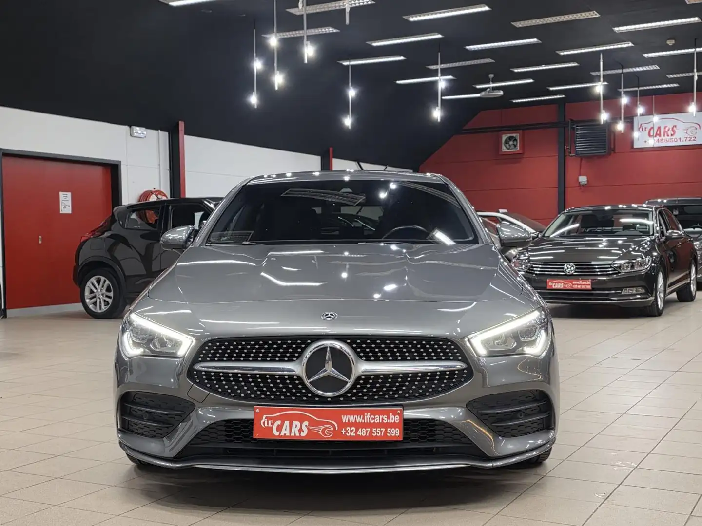 Mercedes-Benz CLA 180 **AMG-PACK**Business Solution**AUTOMAAT**LEDER*LED Gris - 2