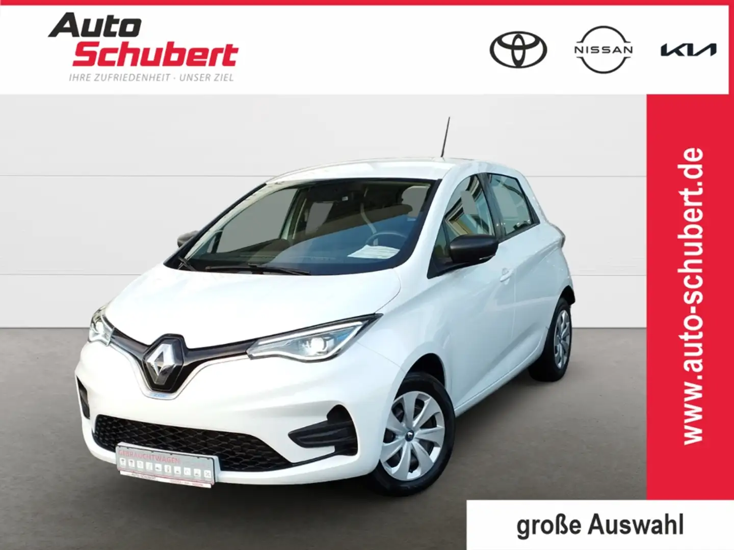 Renault ZOE LIFE ZE40 BATTERIE INKLUSIVE LED Apple CarPlay And Weiß - 1