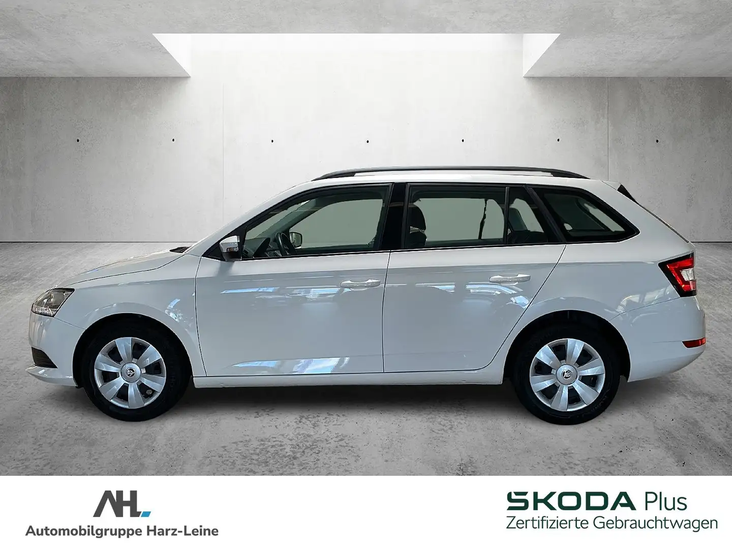Skoda Fabia Combi 1.0 MPI Ambition DAB SmartLink SHZ Blanc - 2