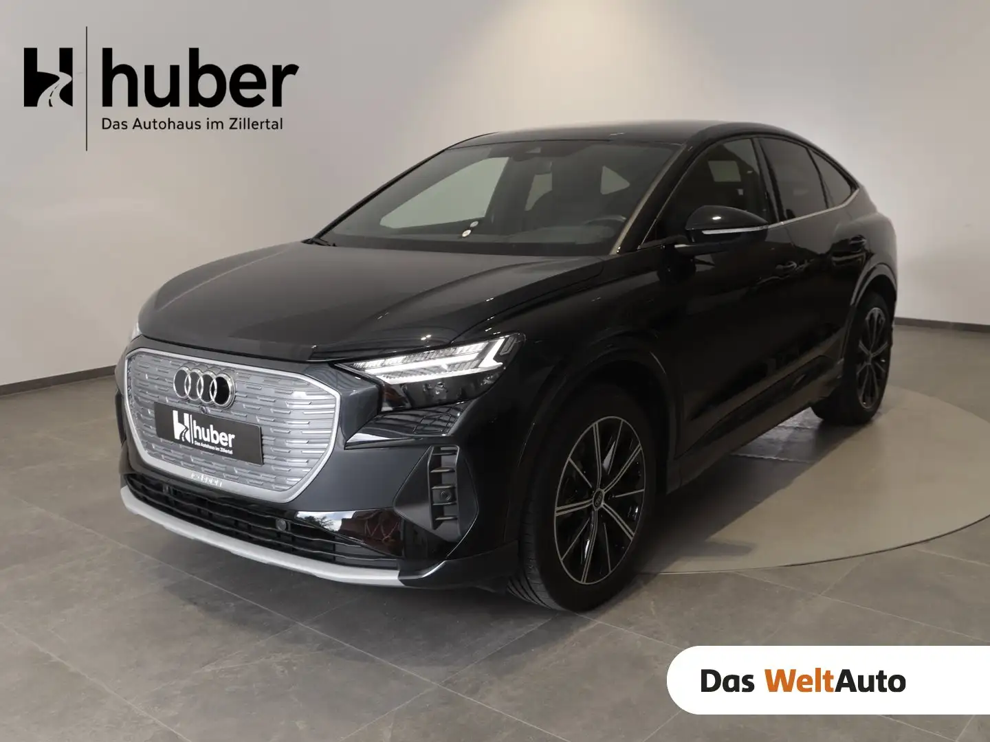 Audi Q4 e-tron Audi Q4 Sportback 55 e-tron quattro business Schwarz - 1