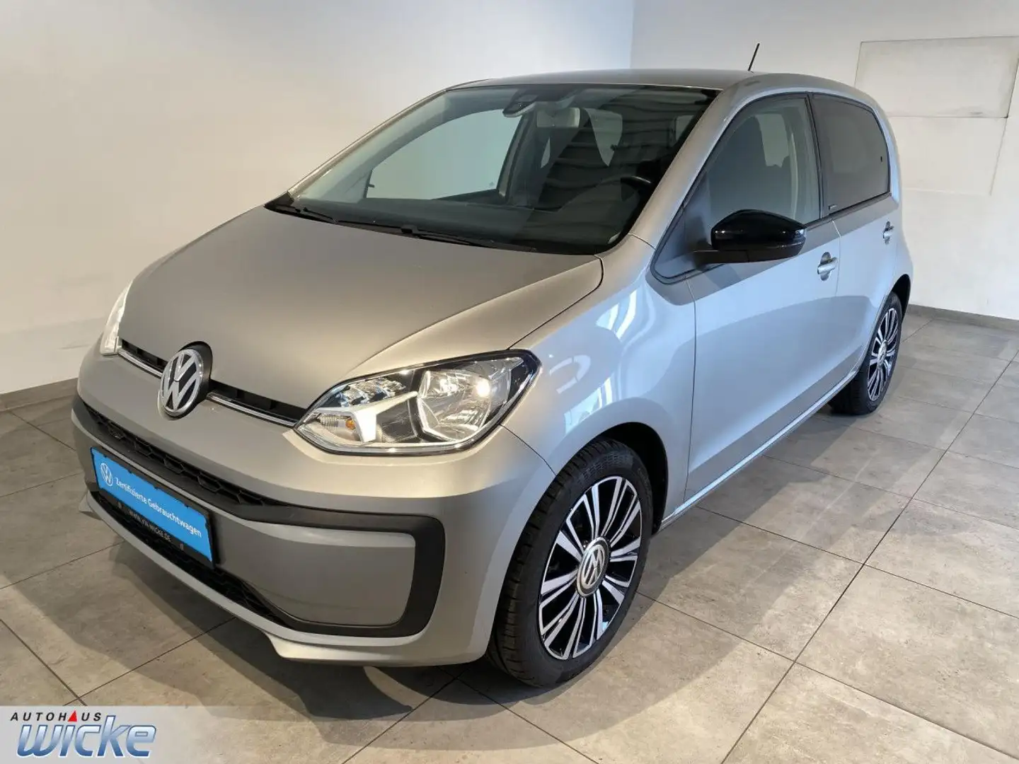 Volkswagen up! 1.0 IQ.DRIVE KLIMA TELEFON PDC MAPS + MORE Zilver - 2