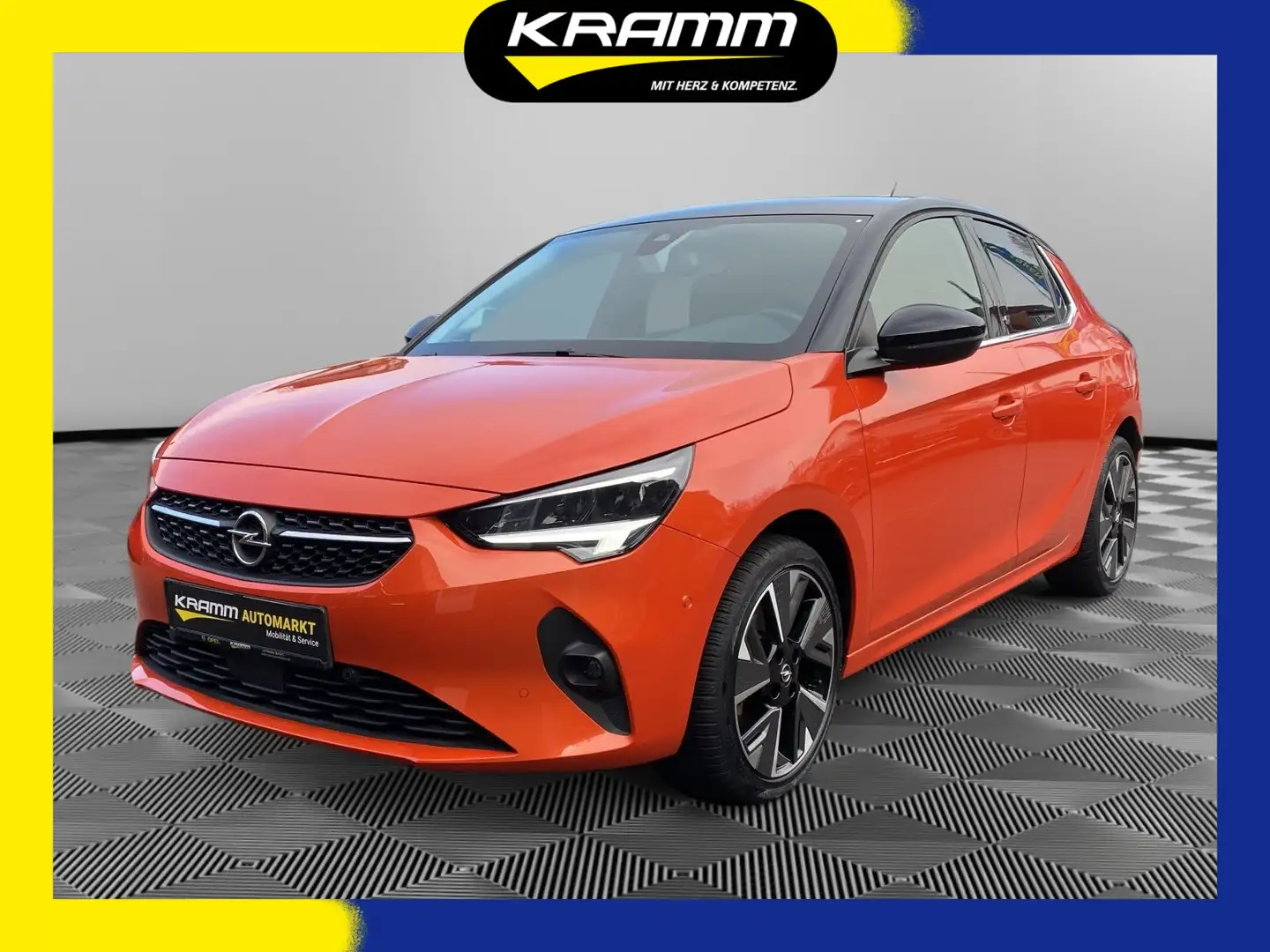 Opel Corsa -E First Edition Elektromotor 100 kW Oranje - 1