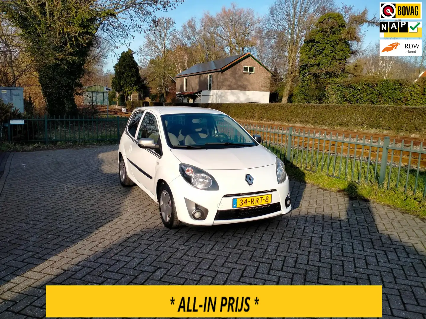 Renault Twingo 1.2-16V Collection airco dubbele stoel ALLINPRIJS Weiß - 1