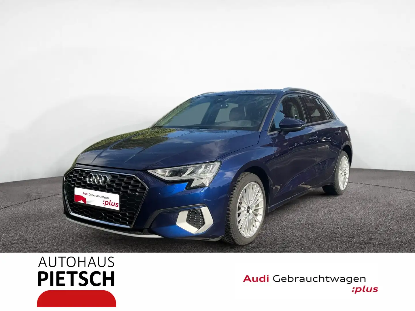 Audi A3 35 TFSI Advanced S tronic Navi Bleu - 1