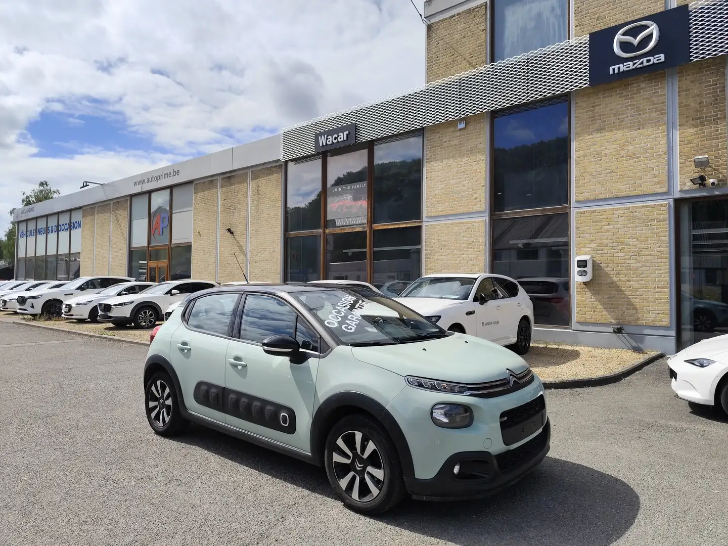 Citroen C3 Automatique *** GARANTIE *** GPS & Caméra Vert - 1