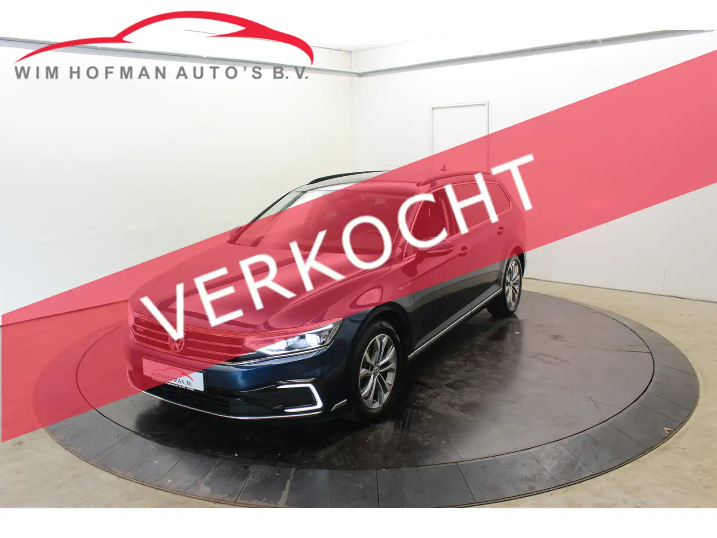 Volkswagen Passat Variant PHEV GTE el Trekh + A klep Camera Disc Pro Navi Vi Blauw - 1