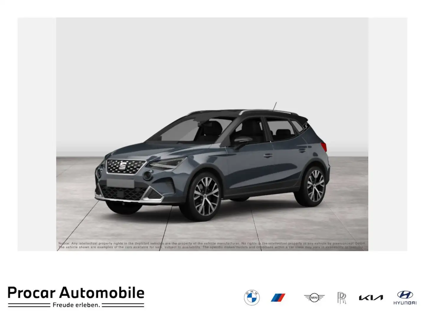 SEAT Arona FR Navi elektr Spiegel Carplay AHK Navi Sound Grau - 1