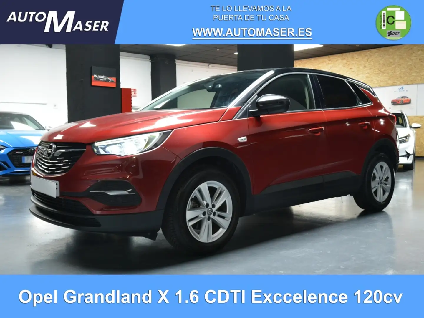 Opel Grandland X 1.6CDTi S&S Excellence 120 Rojo - 1