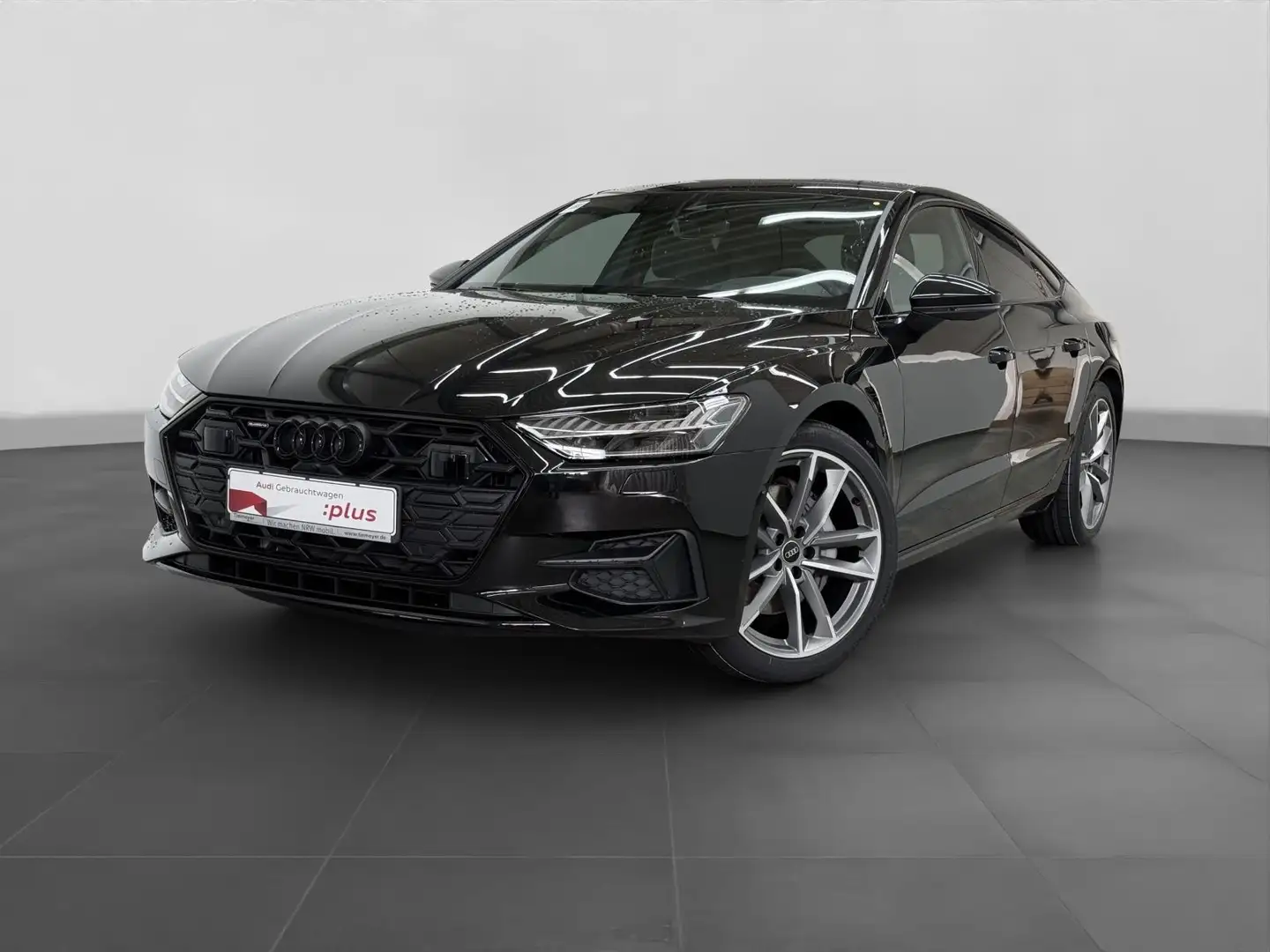 Audi A7 50 TDI Q UPE102 LM20 PANO AHK LEDER HuD Schwarz - 2