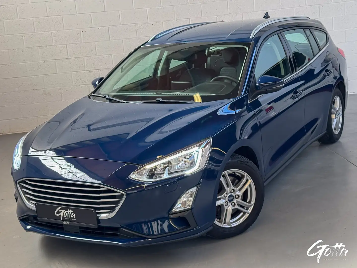 Ford Focus 1.0 EcoBoost Titanium 125CH***CARPLAY/S.CHAUFFANTS Albastru - 1