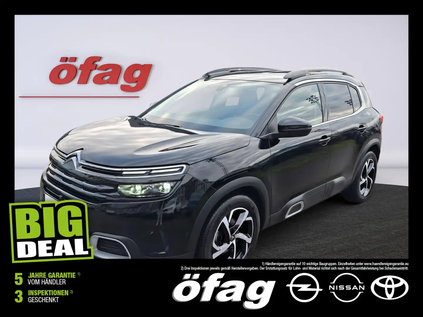 Citroen C5 Aircross PureTech 180 SS Shine EAT8 Aut. Schwarz - 1