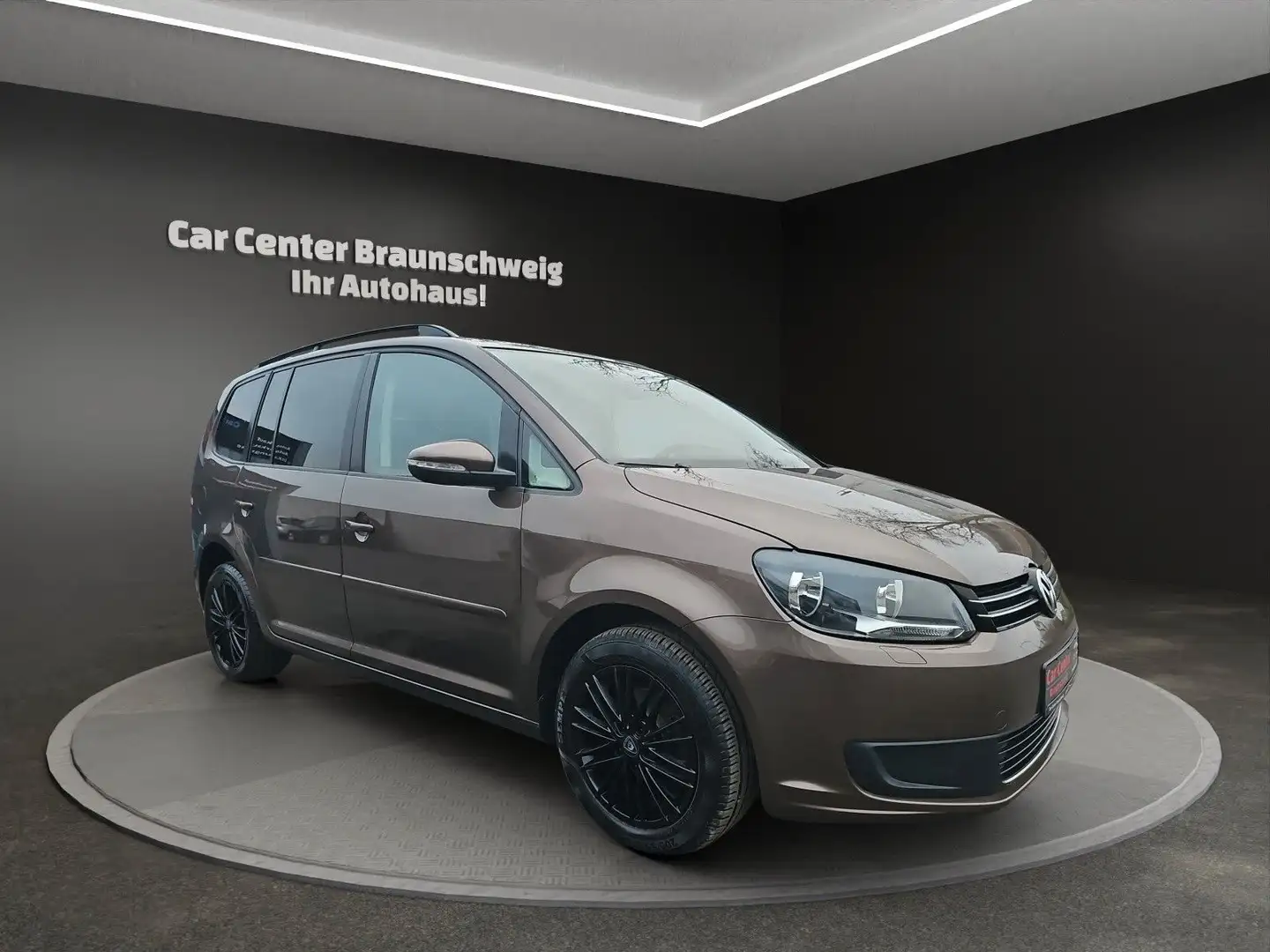 Volkswagen Touran 1.6 TDI DSG Comfortline+7-Sitzer Braun - 2