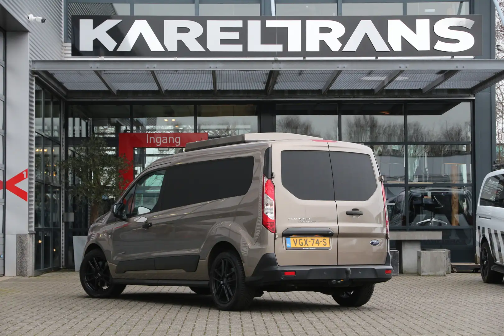 Ford Transit Connect 1.5 EcoBlue 100 | Aut. | L2 | BPM &BTW vrij | Hefd Grijs - 2