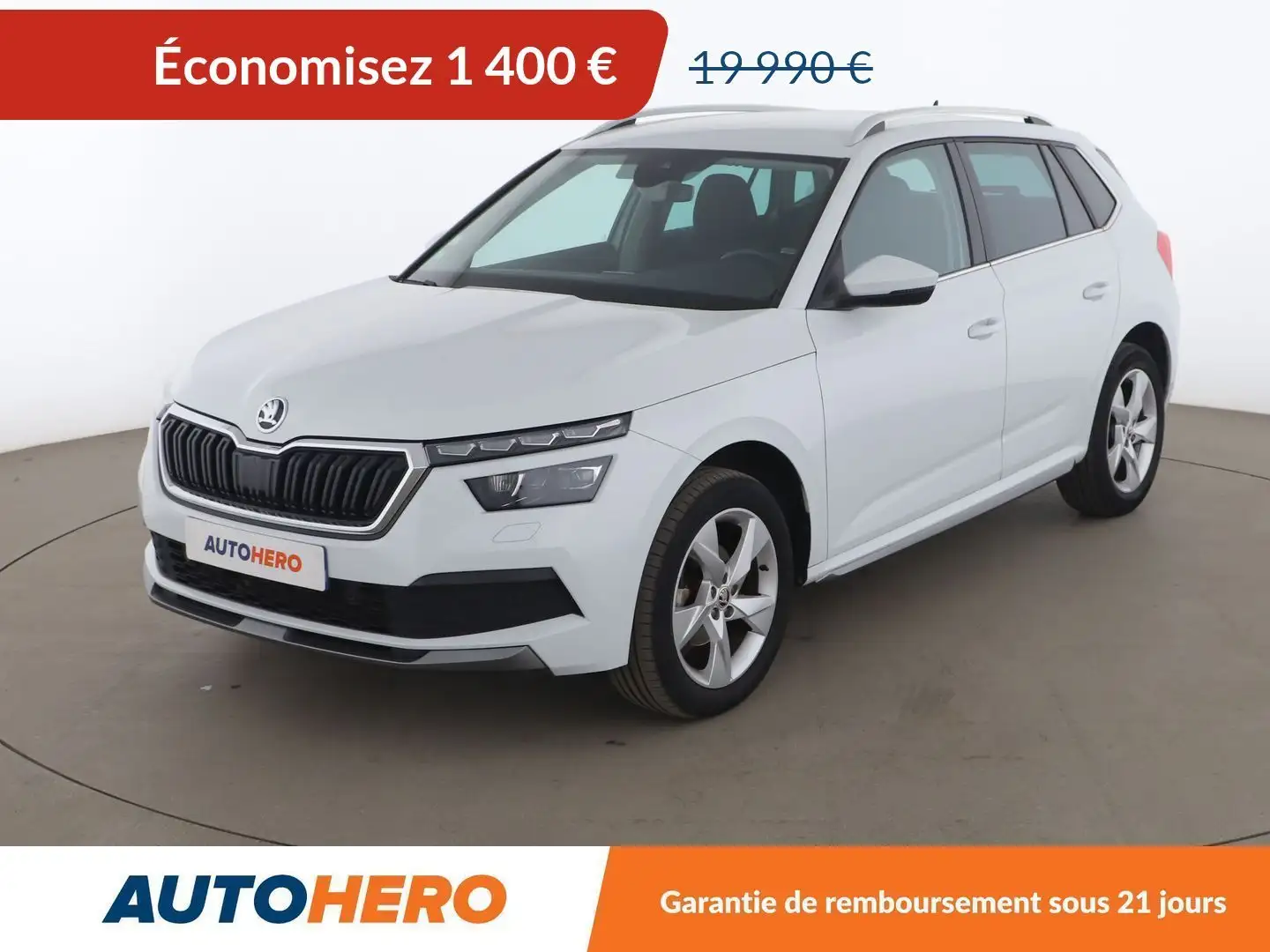 Skoda Kamiq 1.0 TSI DSG7 Blanc - 1