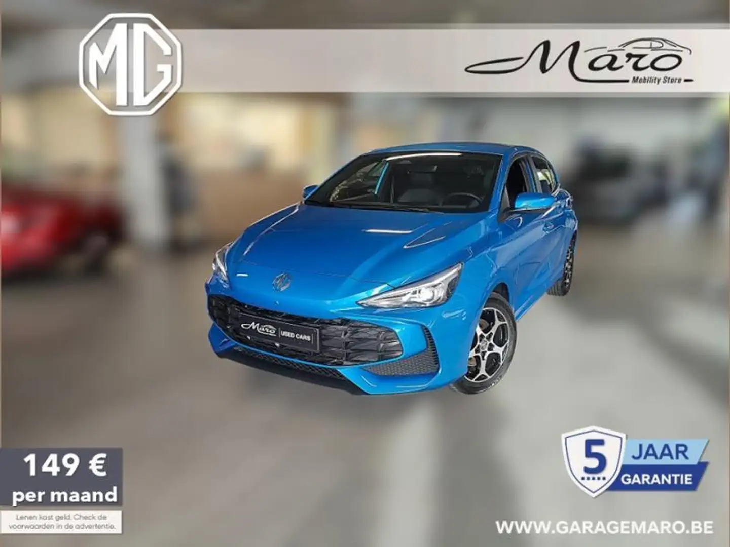 MG MG3 HYBRIDE Luxury | FULL OPTION! Bleu - 1