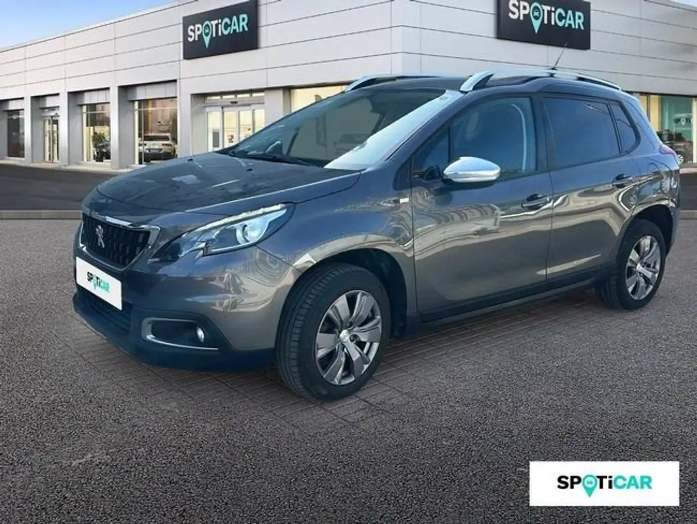 Peugeot 2008 1.6 BlueHDI Style 100 Gris - 1