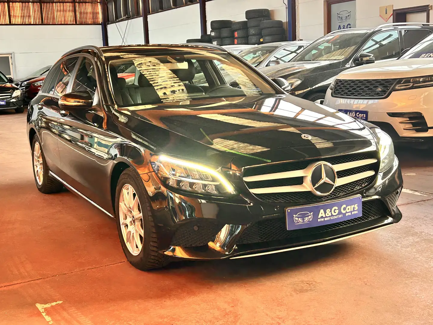 Mercedes-Benz C 200 Estate 200d 9G-Tronic Zwart - 2