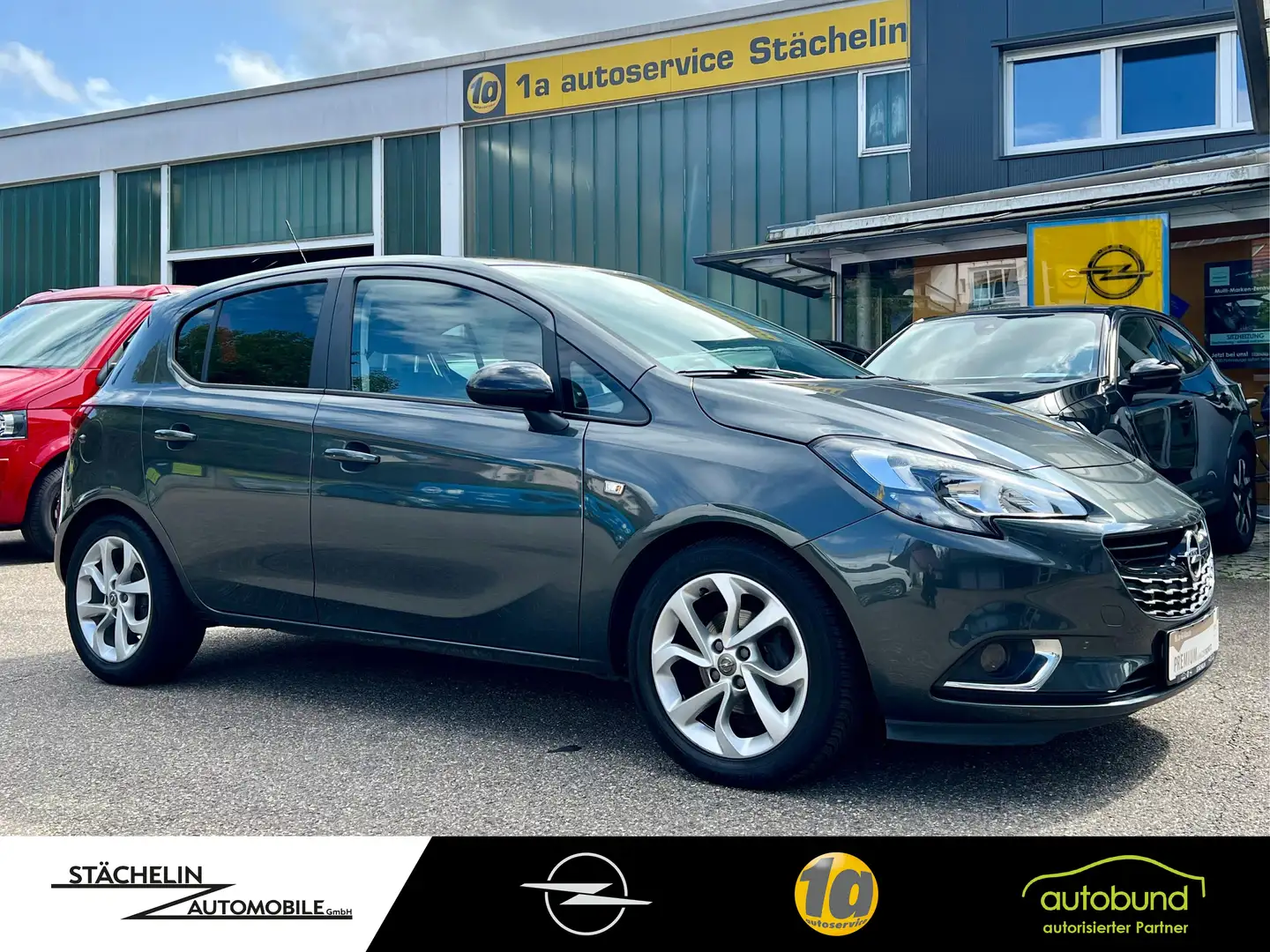 Opel Corsa E 1.4 5-t Color Edition,INTELLI,S&LHZ,PDC Grau - 1