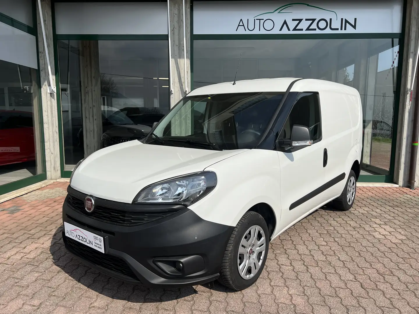 Fiat Doblo 1.6 mjt 105cv Autocarro, Telecamera, Bluetooth Bianco - 1
