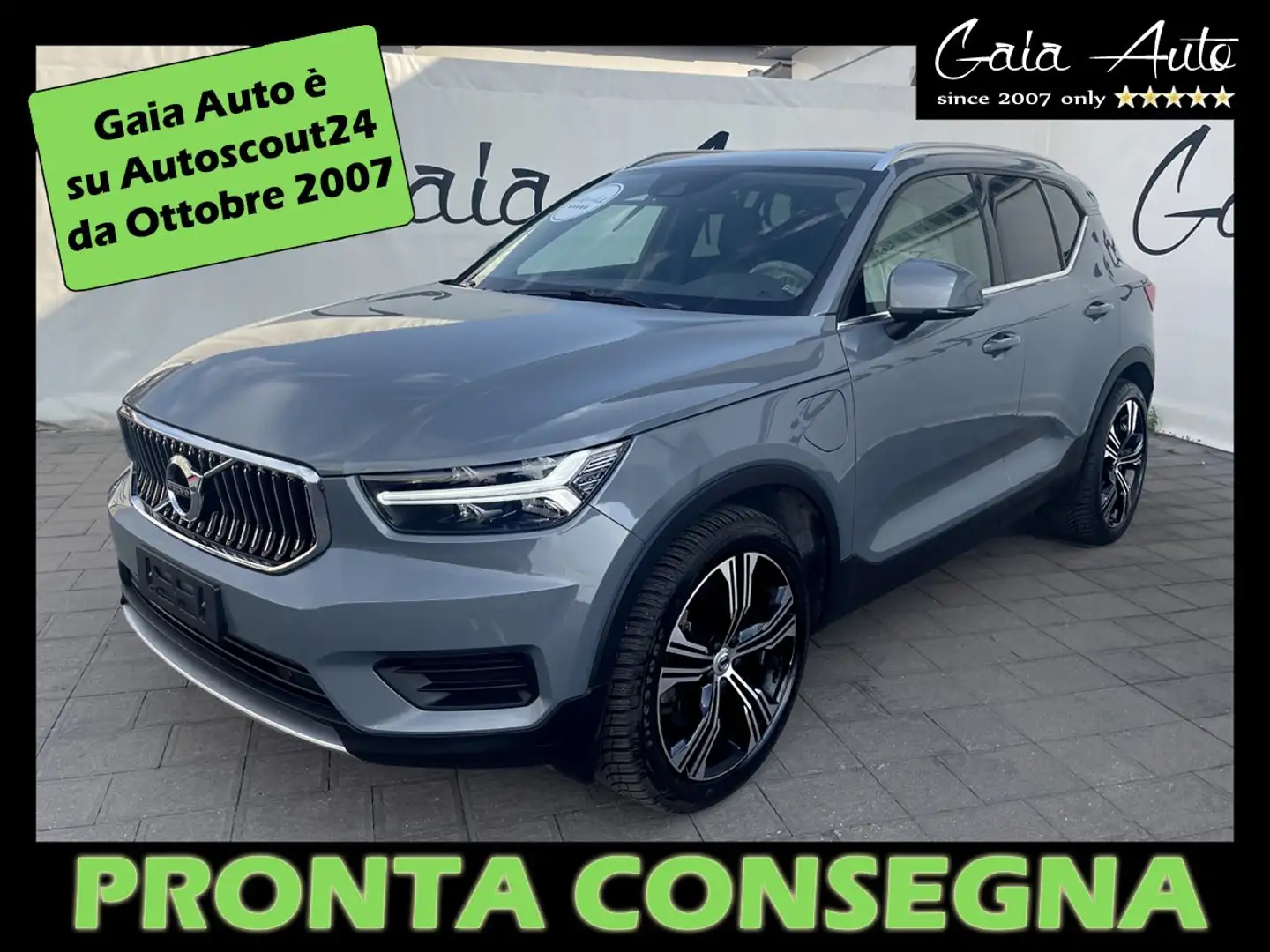 Volvo XC40 1.5 T4 PLUG-IN (129CV+82CV) phev Inscription Grigio - 1