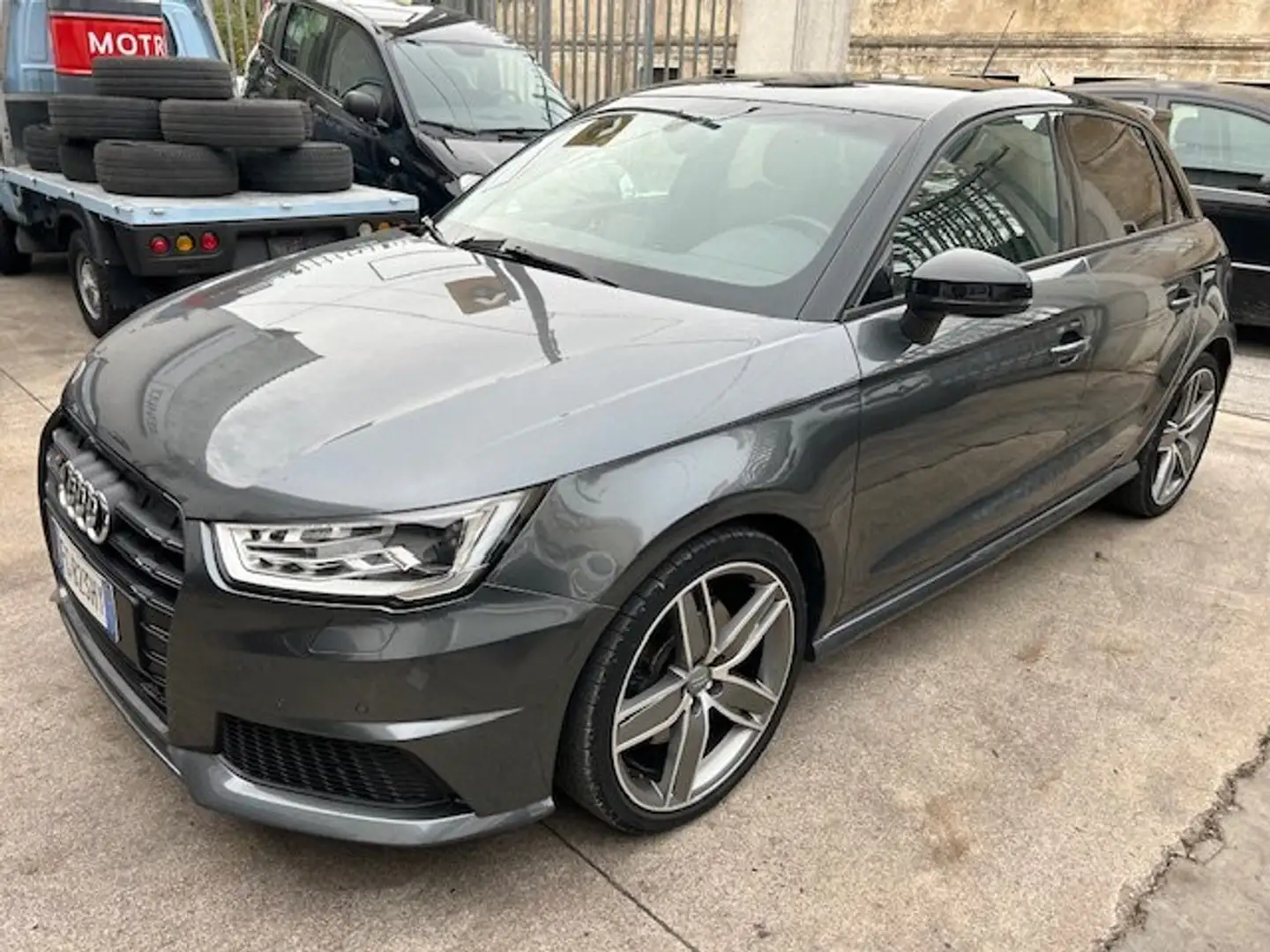 Audi S1 Sportback 2.0 tfsi QUATTRO NAVY S LINE IMMACOLATA Grigio - 1