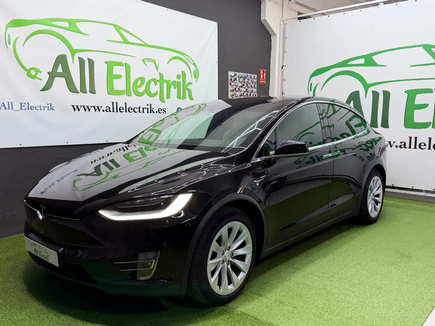 Tesla Model X Long Range AWD Negro - 2