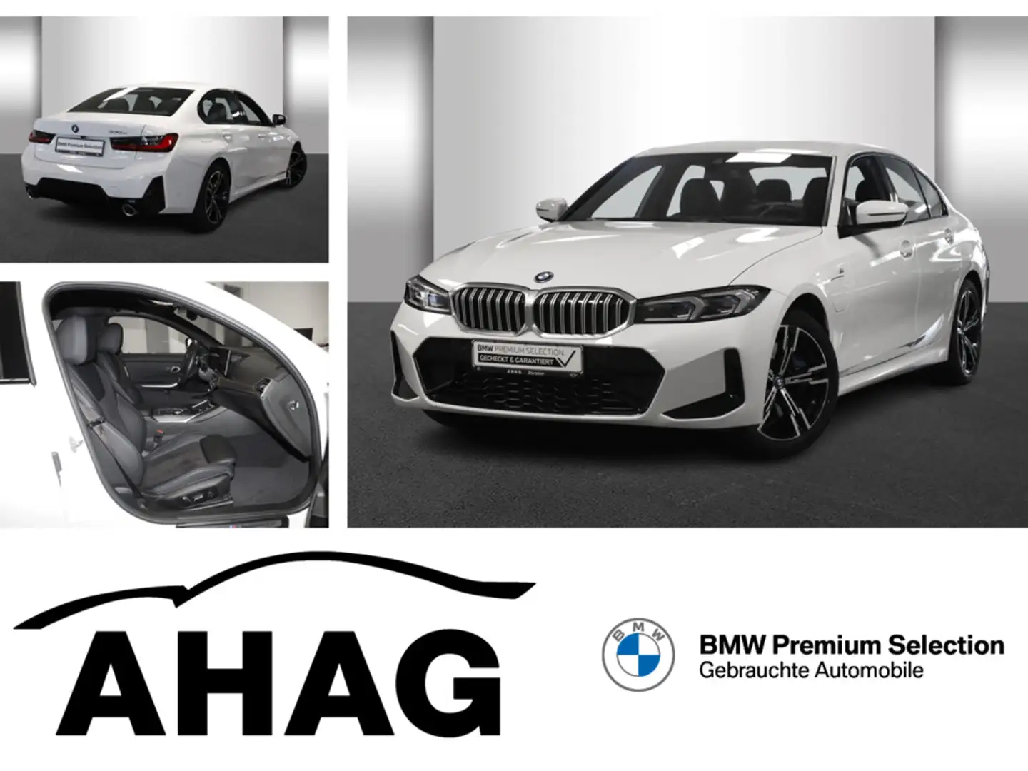 BMW 330 e Automatik Weiß - 1