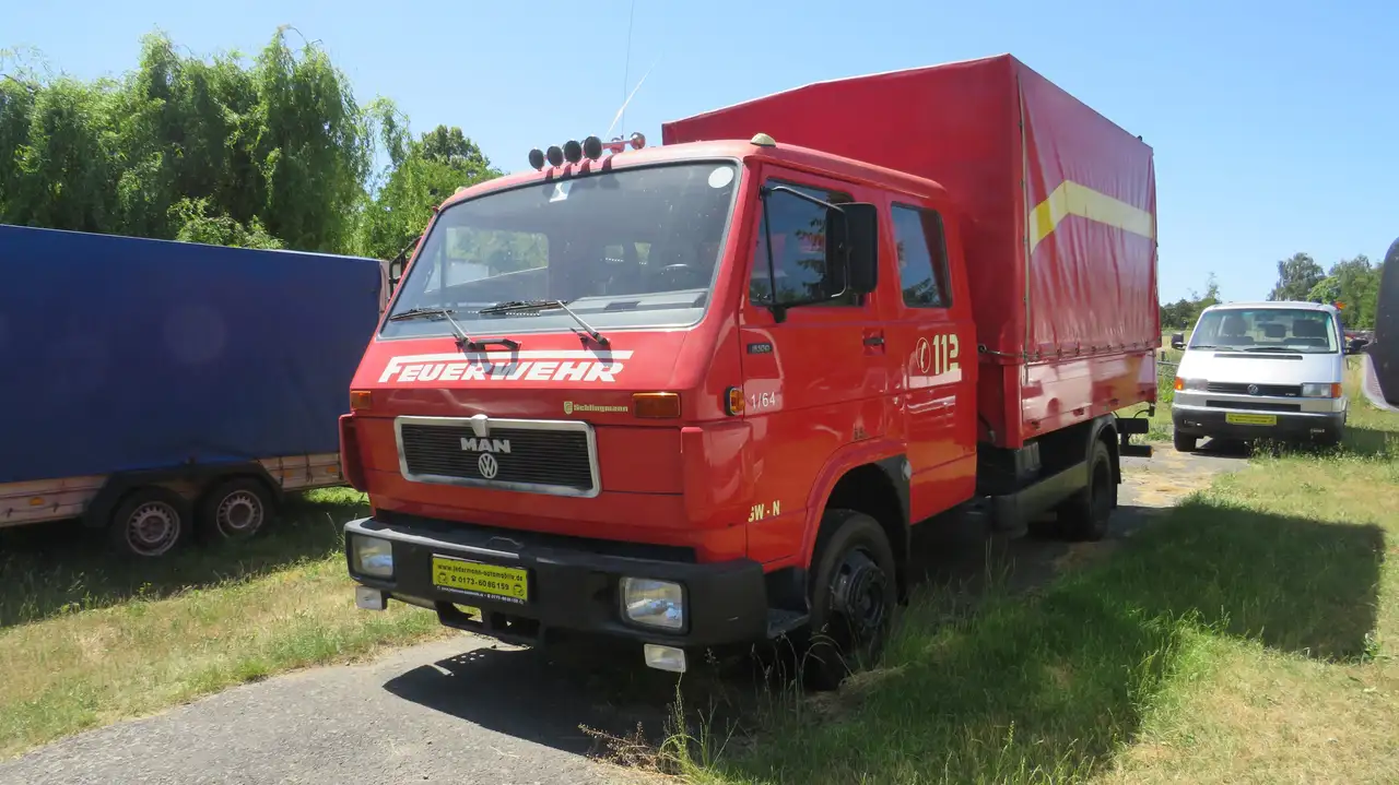 MAN Feuerwehr mit Ladebordwand, foto 3