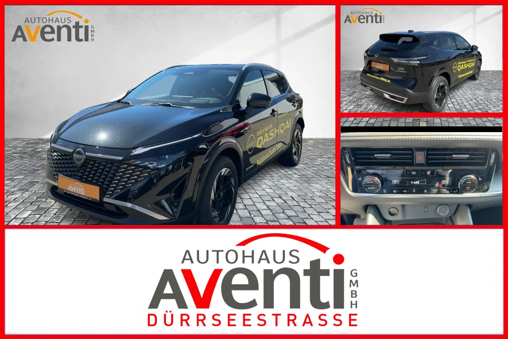 Nissan Qashqai N-Connecta ACC*360°*CarPlay/AndroidAuto Schwarz - 1